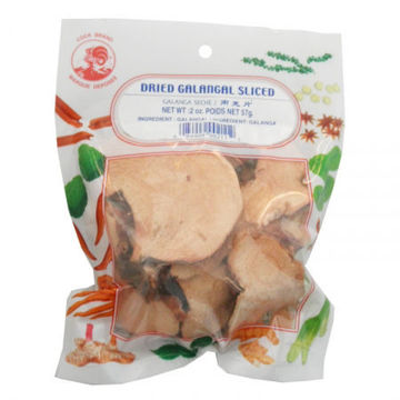 Picture of Dried Galangal Sliced - 100 packs
