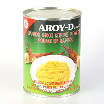 Picture of Canned Bamboo Shoots - Strips
