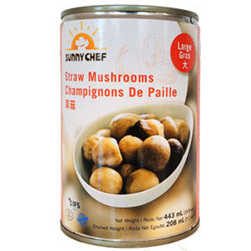 Picture of Canned Straw Mushroom Whole (L)