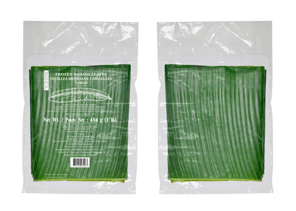 Picture of Frozen Banana Leaves