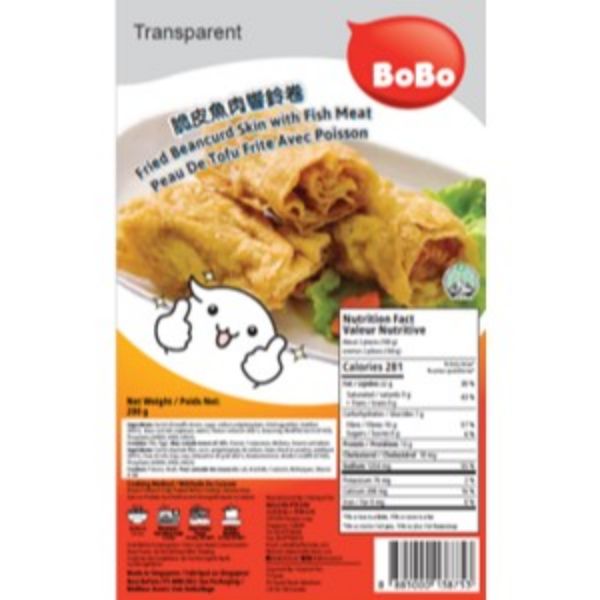 Picture of Frz Fried Bean Curd Skin with Fish Meat