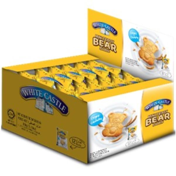 Picture of Mini Teddy Bear Cookies-Butter Flavoured