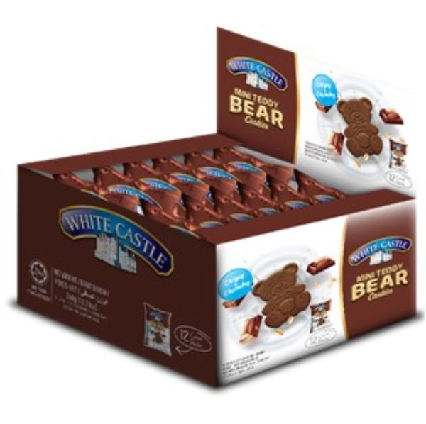 Picture of Mini Teddy Bear Cookies - Chocolate flavoured