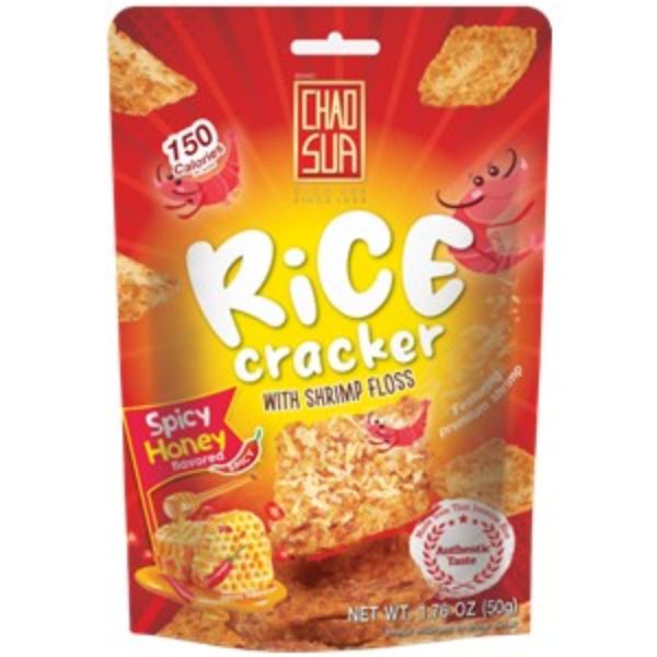 Picture of Rice Cracker with Shrimp Floss Spicy Honey