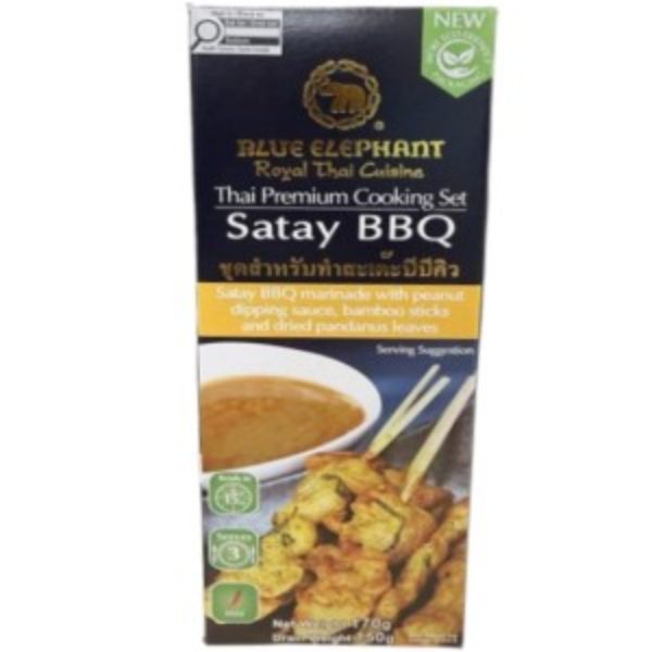 Picture of Blue Elephant Thai Cooking Set Satay BBQ 170g
